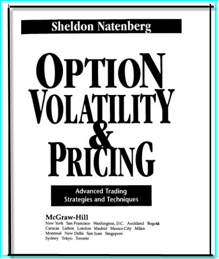 option volatility pricing advanced trading strategies and techniques